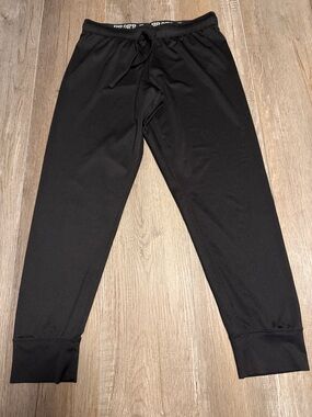 PINK Victoria's Secret Black Ultimate Joggers